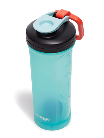 Shaker do odżywek - Contigo Shake&Go 2.0 • 820ml • błękitny
