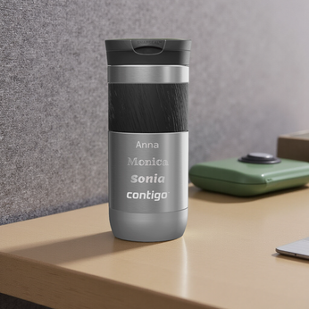 Kubek termiczny z grawerem Contigo Byron 2.0 470ml - Stainless Steel