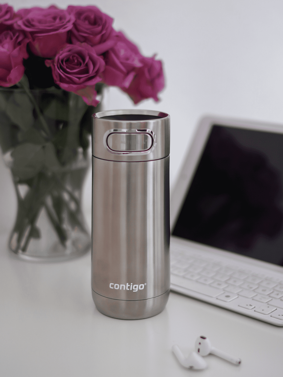 Kubek termiczny - Contigo Luxe • 360ml • Stainless Steel - powystawowy