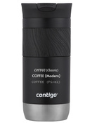 Kubek termiczny z grawerem Contigo Byron 2.0 470ml - Czarny błysk