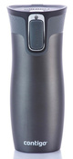 Zestaw kubków termicznych - Contigo West Loop 2.0 • 470ml • Granatowy Mat + Grafitowy Mat