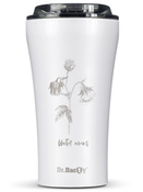 Kubek termiczny na kawę Dr.Bacty Apollo 2.0 360 ml "Dziewanna" - Biały