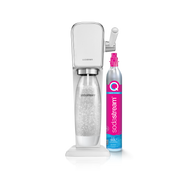 Saturator do wody gazowanej SodaStream ART + butelka + nabój CO2- Biały