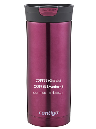 Kubek termiczny z grawerem - Contigo Huron • 470ml • Vivacious