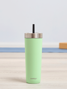 Kubek termiczny ze słomką - Contigo Luxe Tumbler • 720ml • Cucumber