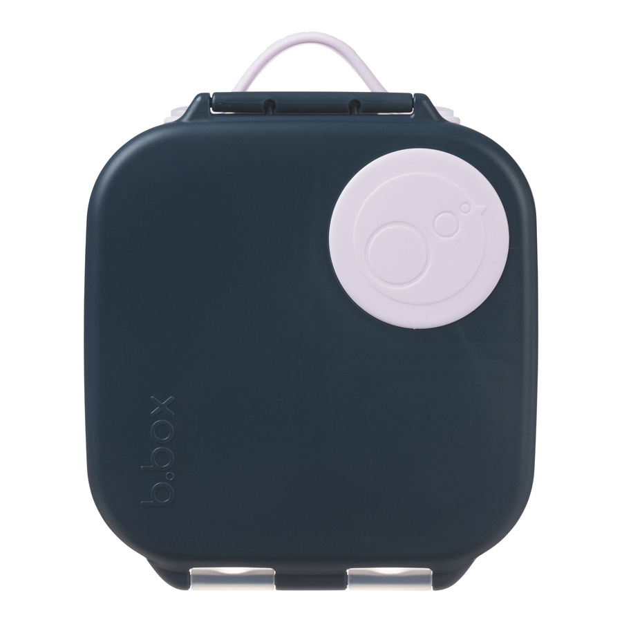 B.Box Zestaw Mini Lunchbox + Butelka tritanowa ze słomką 450ml Indigo Rose