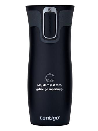 Kubek termiczny Contigo West Loop 2.0 470 ml - Kierowca 2- czarny