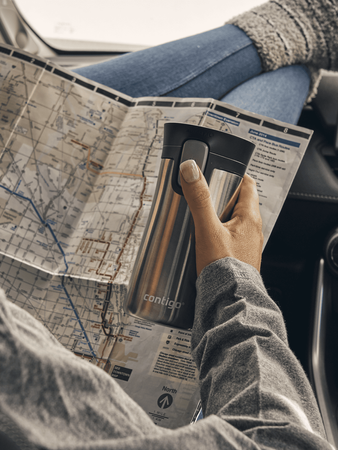 Kubek termiczny - Contigo Pinnacle • 300ml • Stainless Steel - powystawowy