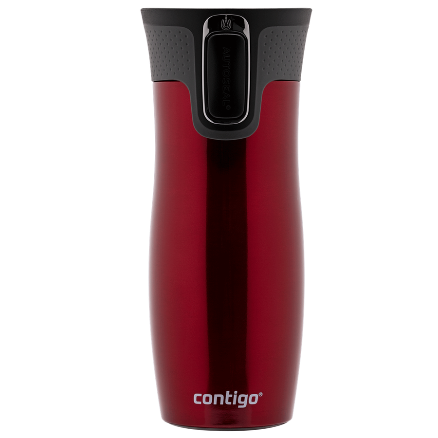 Kubek termiczny - Contigo West Loop 2.0 • 470ml • Czerwony