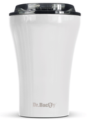 Dr.Bacty Apollo - Kubek termiczny do kawy - 227 ml - biały