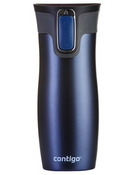 Zestaw kubków termicznych Contigo West Loop 2.0 470ml - Czarny Mat + Granatowy Mat