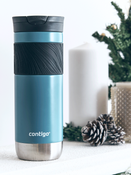 Kubek termiczny Contigo Byron 2.0 590ml - Niebieski Mat