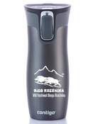 Kubek termiczny - Contigo West Loop 2.0 • 470ml • Gunmetal - Bieg Rzeźnika
