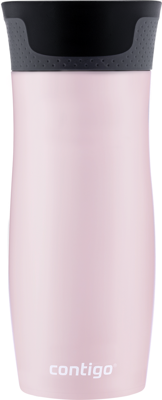 Kubek termiczny - Contigo West Loop 2.0 • 470ml • różowy mat - powystawowy