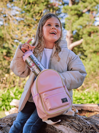 Bidon termiczny dla dziecka - Contigo Easy Clean • 380ml • Różowy Jednorożec