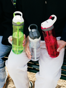 Butelka tritanowa na wodę - Contigo Ashland • 720ml • Sangria/White