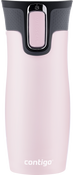 Kubek termiczny - Contigo West Loop 2.0 • 470ml • różowy mat - powystawowy