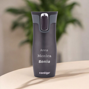 Kubek termiczny z grawerem Contigo West Loop 2.0 470 ml - Grafitowy