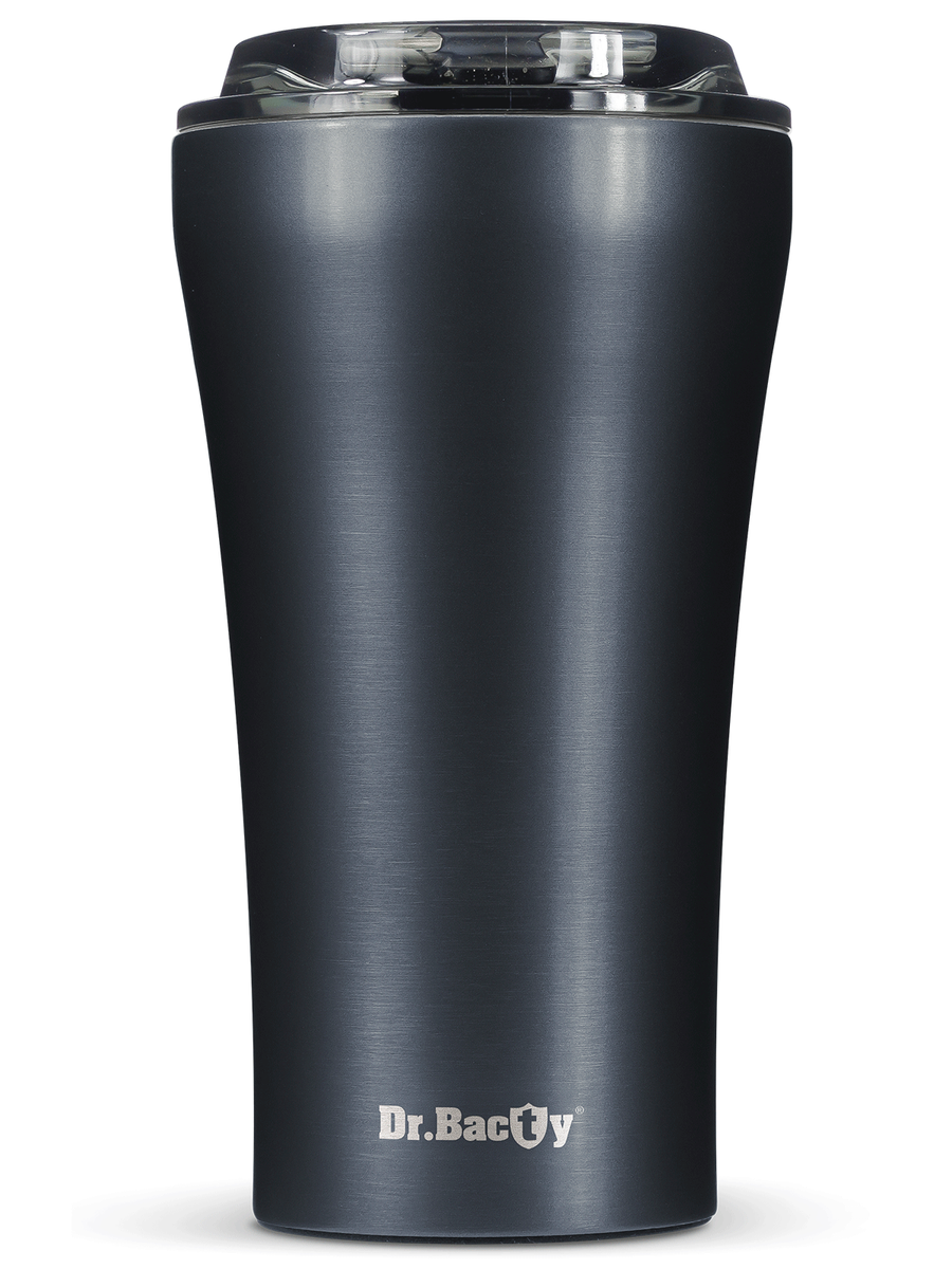Kubek termiczny na kawę Dr.Bacty Apollo 2.0 360 ml - Najlepszy tata - Gunmetal