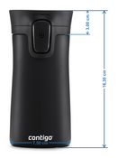Kubek termiczny z grawerem Contigo Pinnacle 300ml - Matte Black