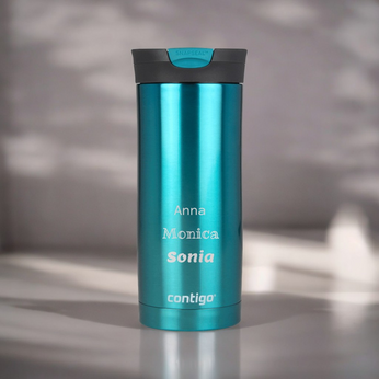Kubek termiczny z grawerem - Contigo Huron • 470ml • Biscay Bay