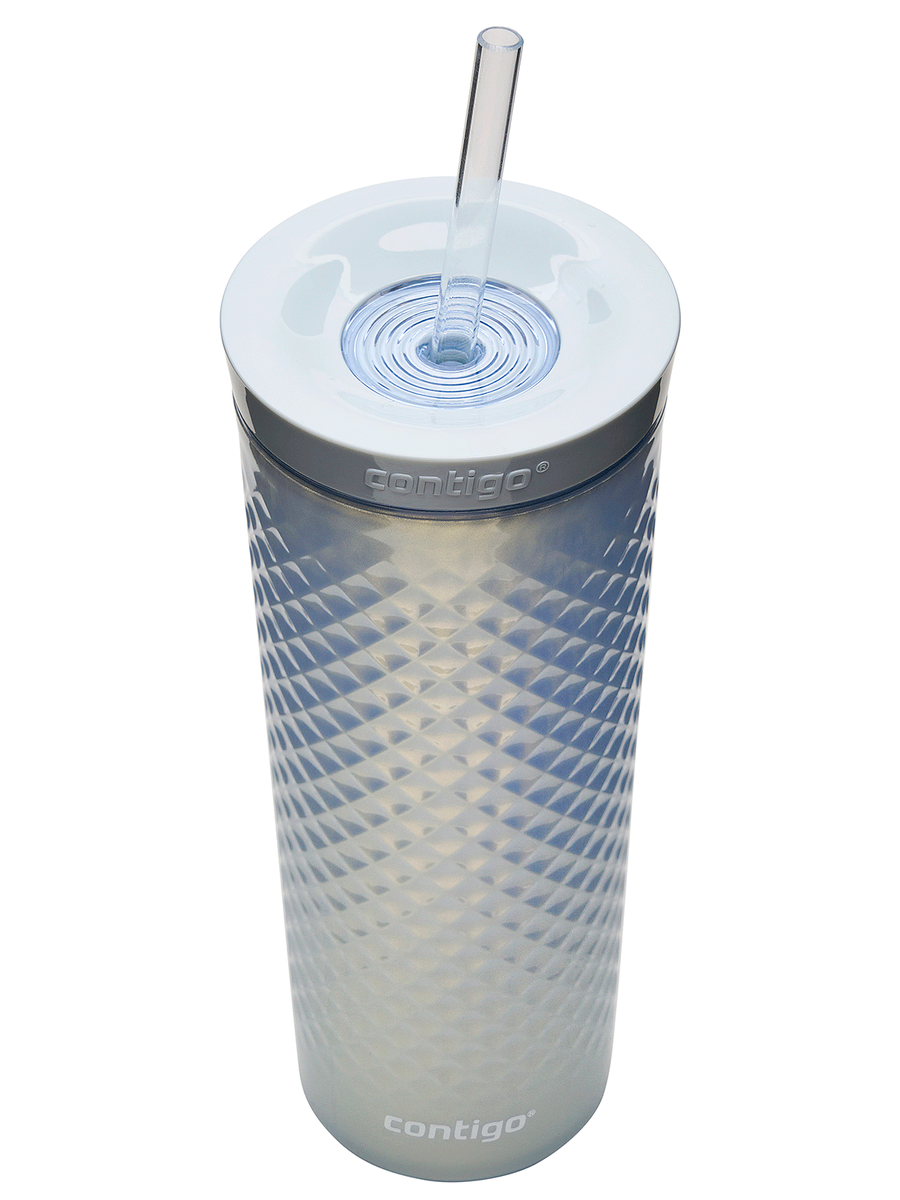 Kubek na wodę ze słomką - Contigo AutoClose Tumbler • 590ml • Macaroon