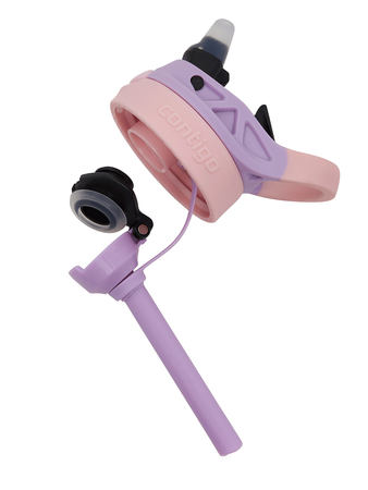 Bidon termiczny dla dziecka - Contigo Easy Clean • 380ml • Różowy Jednorożec