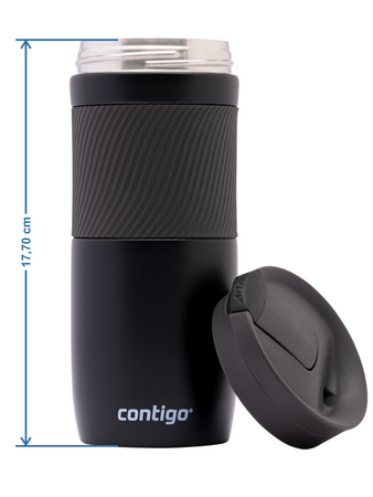 Kubek termiczny - Contigo Byron • 470ml Matte Black - powystawowy