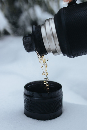 Termos turystyczny / podróżny - Contigo • 1200ml • Matte Black