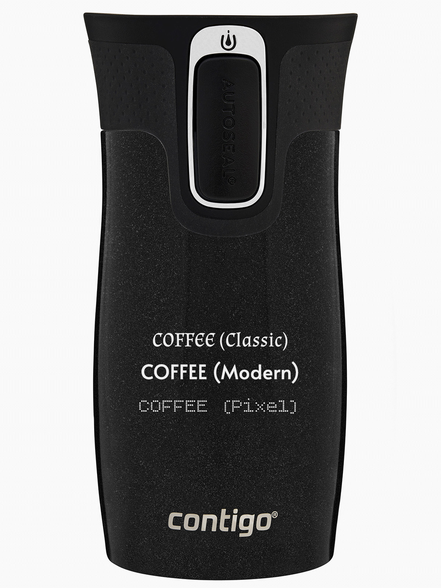 Kubek termiczny z grawerem - Contigo West Loop Mini • 300ml • Licorice