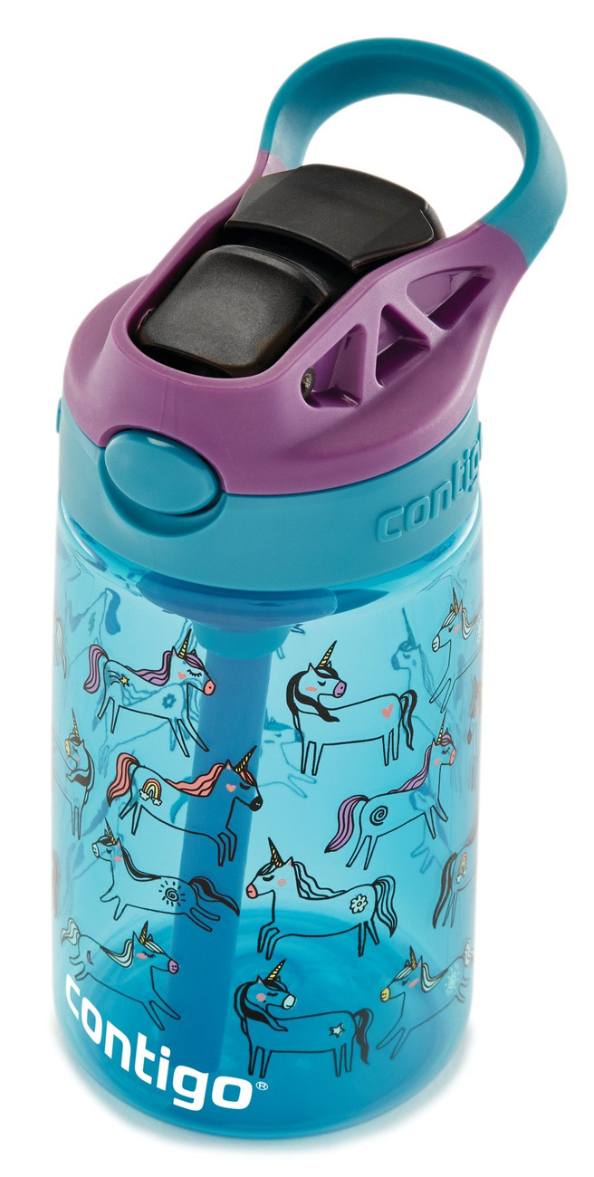 Bidon / butelka dla dzieci - Contigo Easy Clean • 420ml • Unicorn