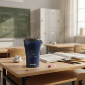 Kubek termiczny do kawy Dr.Bacty Apollo - 227 ml - Dla nauczyciela - niebieski