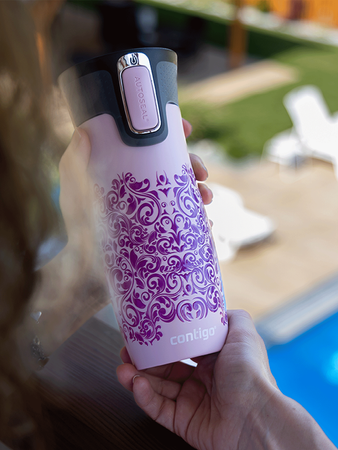 Kubek termiczny - Contigo West Loop 2.0 • 470ml • Glamour Pink