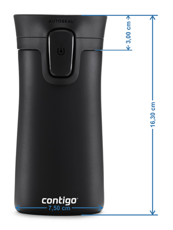 Kubek termiczny - Contigo Pinnacle • 300ml • Stainless Steel - powystawowy