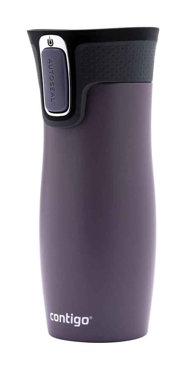Kubek termiczny - Contigo West Loop 2.0 • 470ml • Dark Plum - powystawowy
