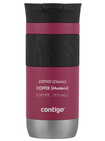 Kubek termiczny z grawerem - Contigo Byron 2.0 • 470ml • Różowy mat