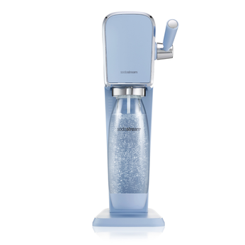 Saturator do wody gazowanej SodaStream ART błękitny'+ 1 butelka + nabój CO2