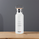 Butelka termiczna Dr.Bacty Iris 500 ml - biała- personalizowana grawerem