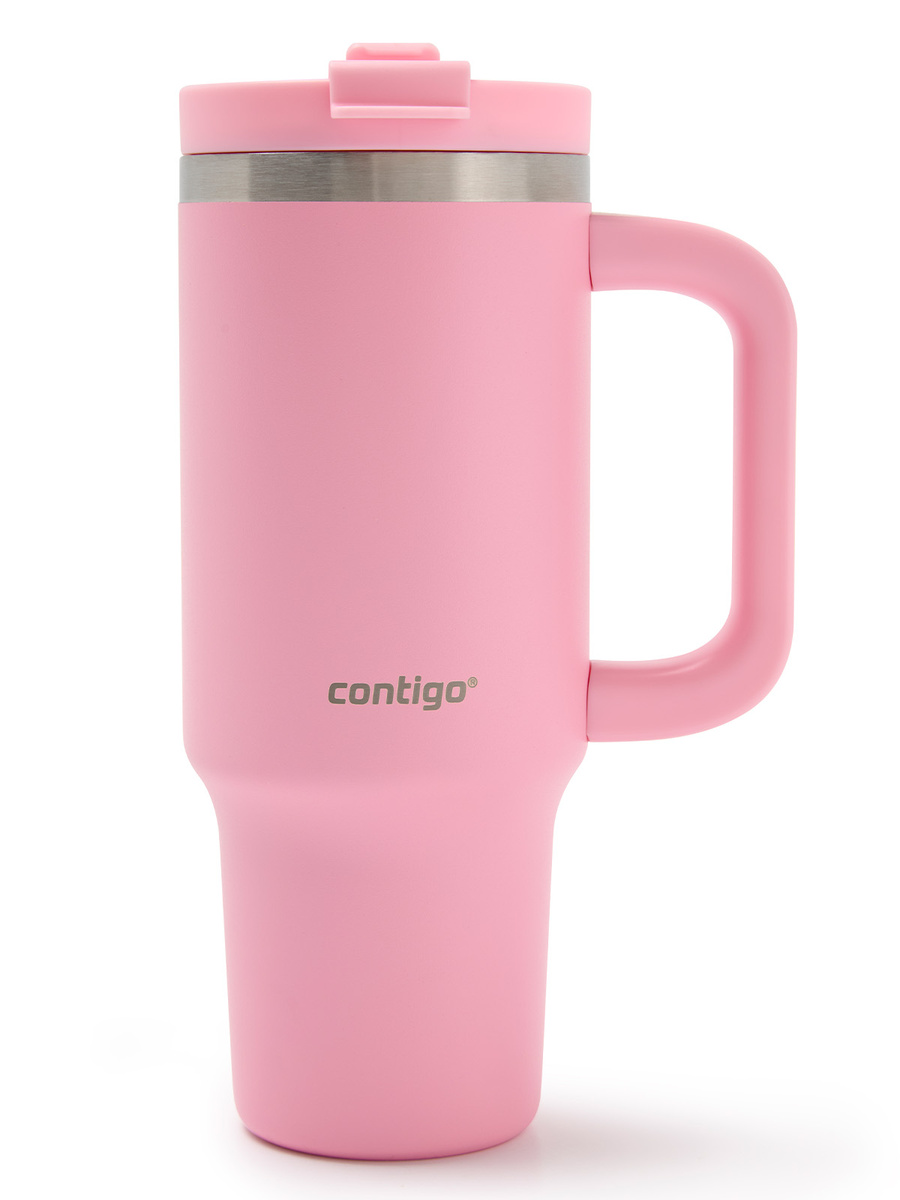 Kubek termiczny ze słomką Contigo Streeterville Tumbler 880 ml - Strawberry Cream