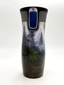 Kubek termiczny - Contigo West Loop 2.0 • 470ml • Stalowy - Las