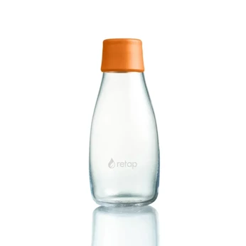 Butelka szklana Retap Original 300ml - Orange