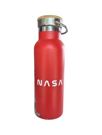 Butelka termiczna stalowa Dr.Bacty Iris 500 ml - Czerwona - NASA