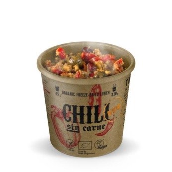 Racja żywnościowa Eko chili sin carne z polentą marki Lyofood